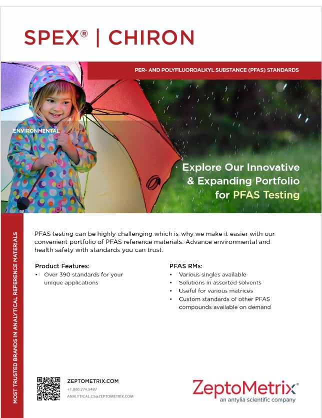 Spex Chiron PFAS Standards